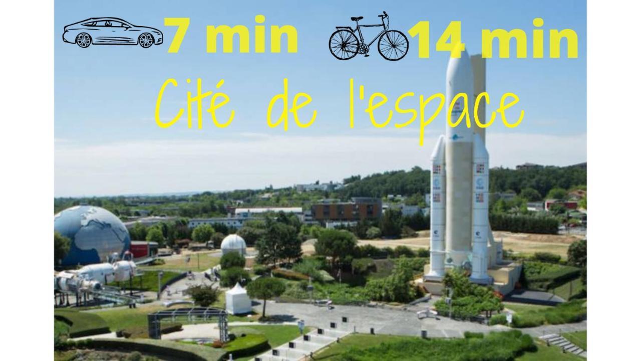 דירות טולוז La Loge Du Minotaure, Parking Et Bureaux מראה חיצוני תמונה