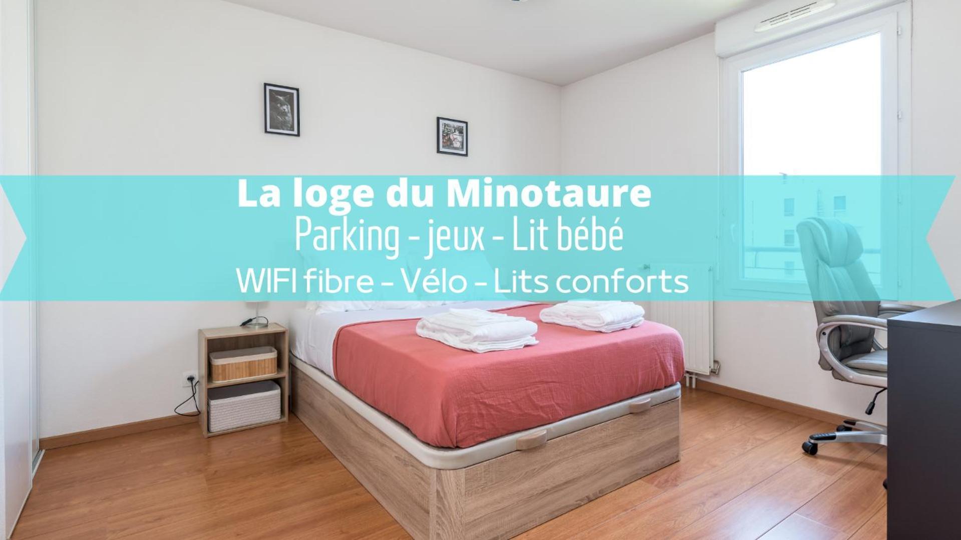 דירות טולוז La Loge Du Minotaure, Parking Et Bureaux מראה חיצוני תמונה